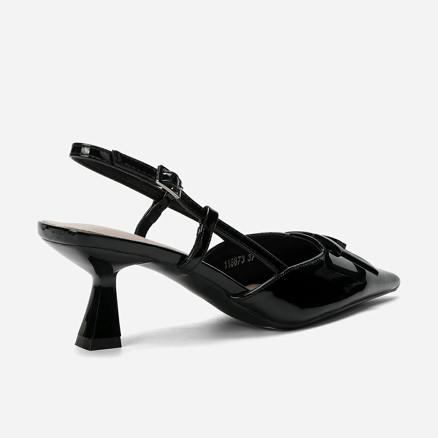 נעל עקב שחור 37