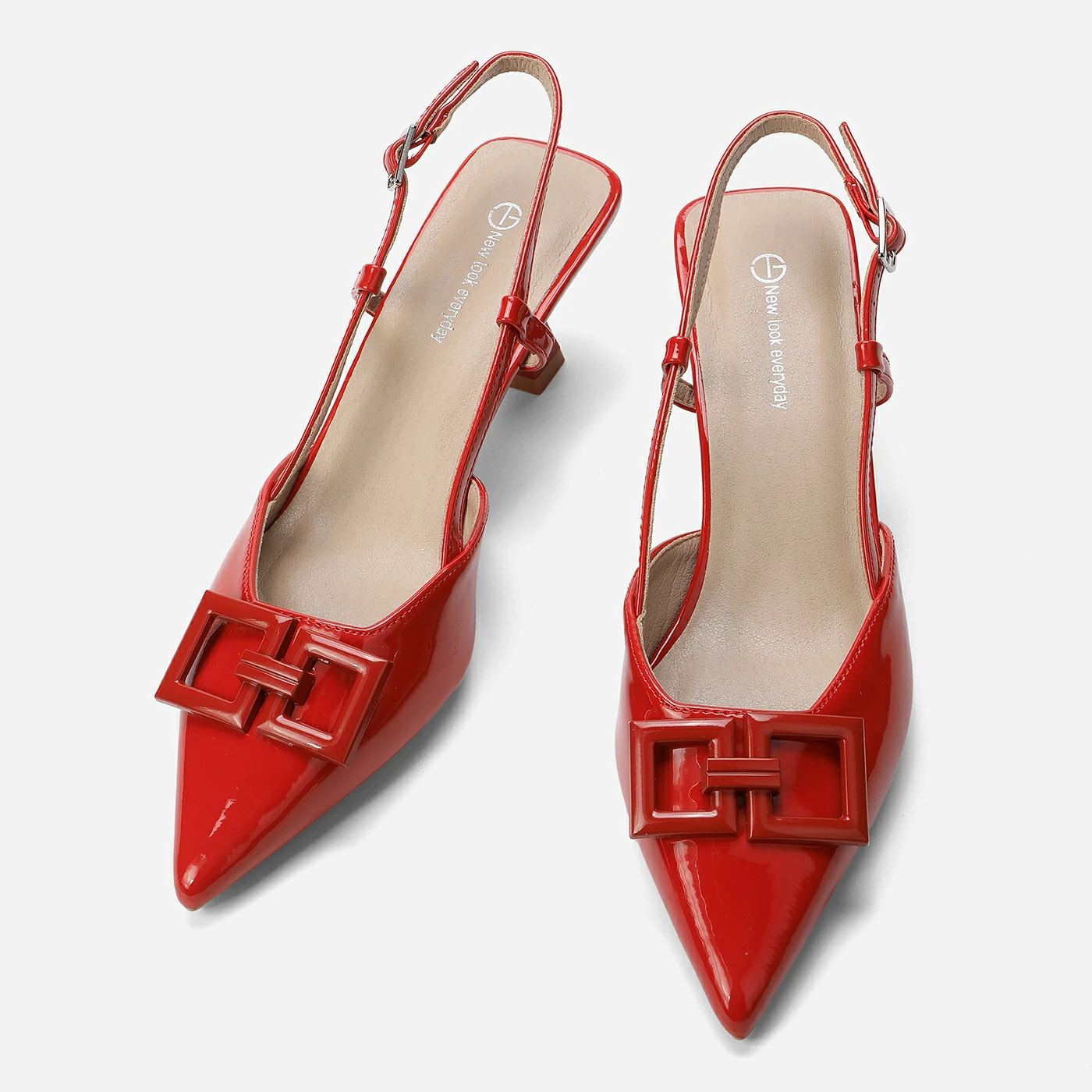 נעל עקב אדום 41