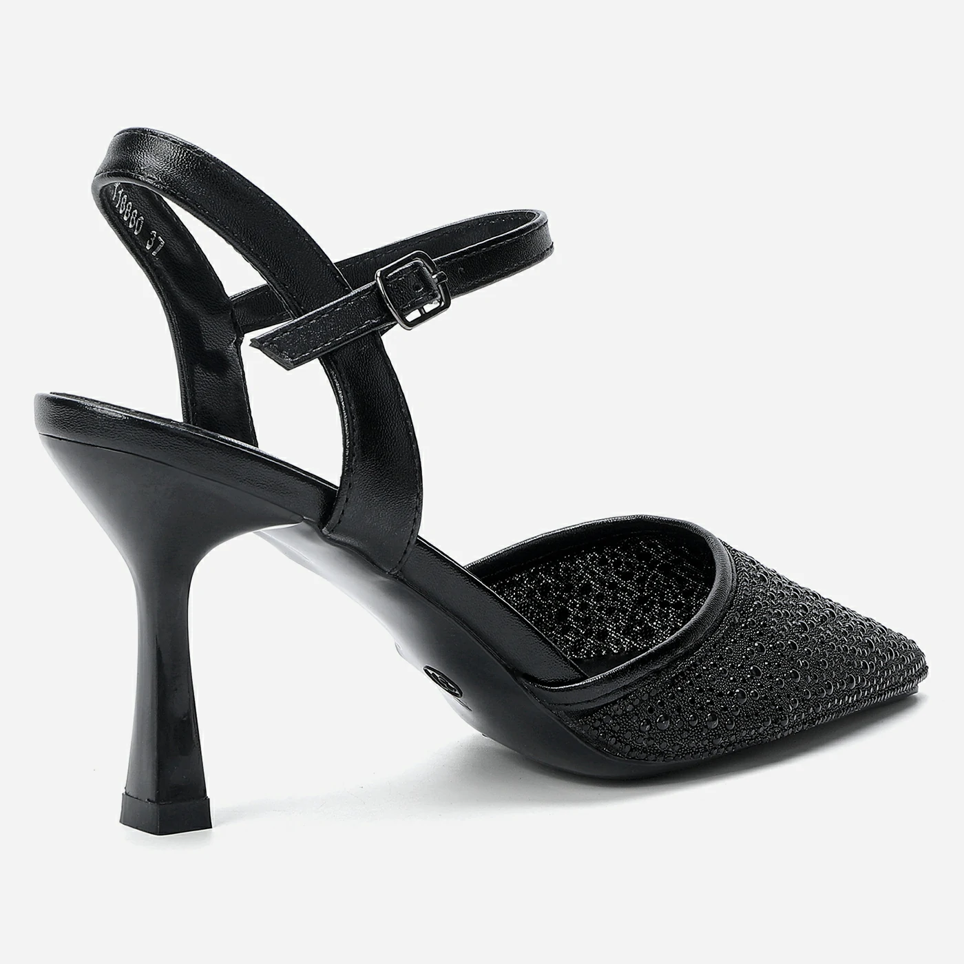 נעל עקב שחור 36