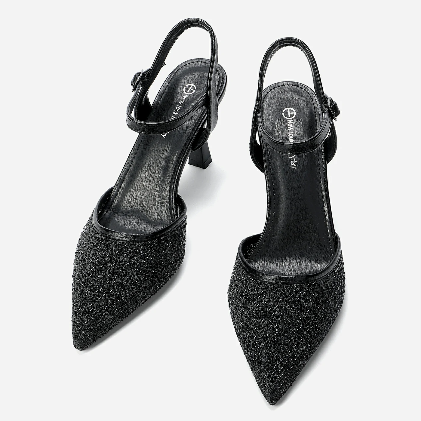 נעל עקב שחור 36