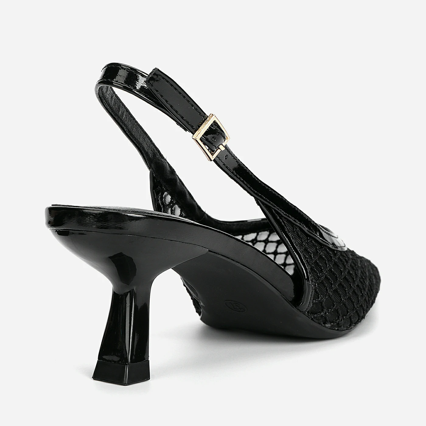 נעל עקב שחור 37