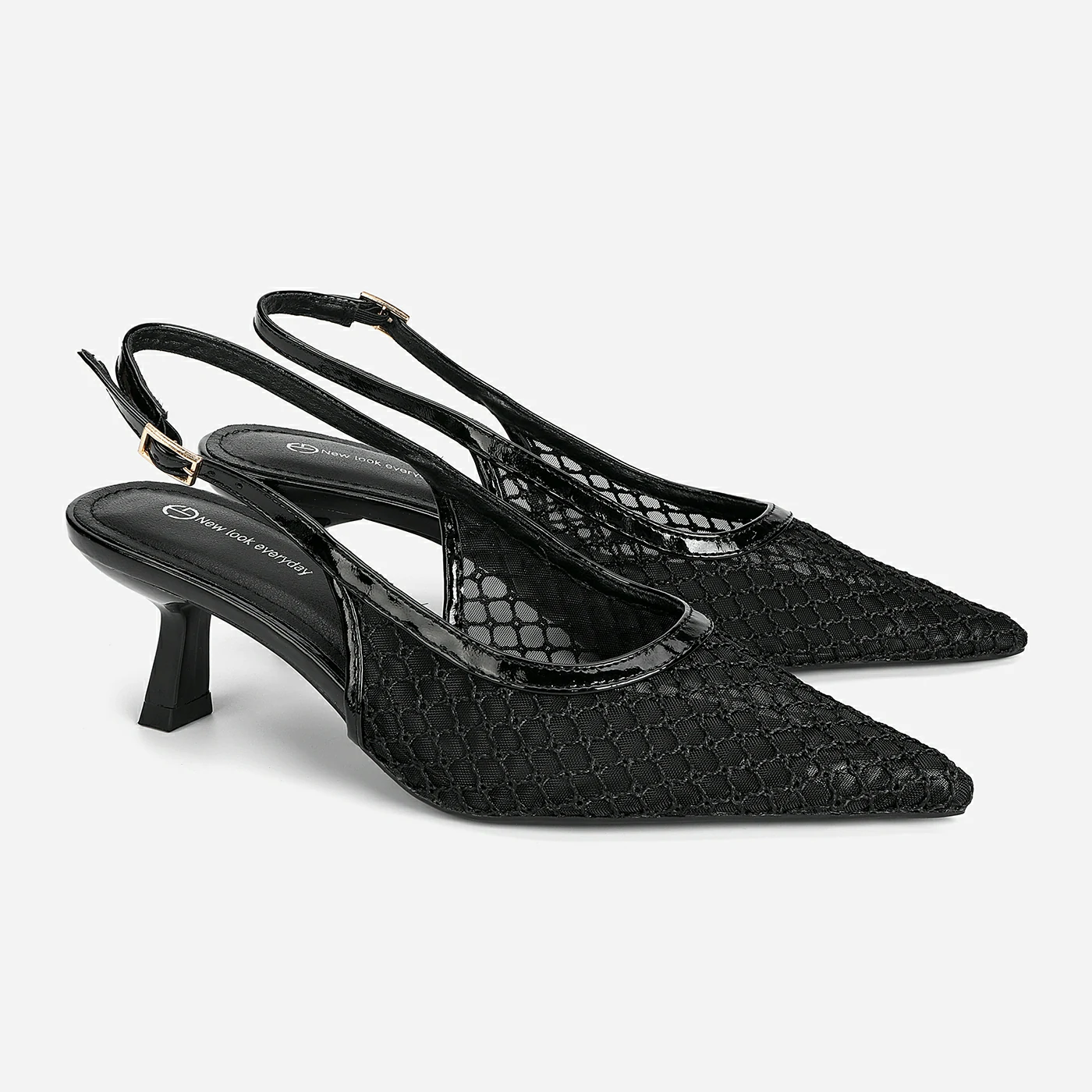 נעל עקב שחור 37