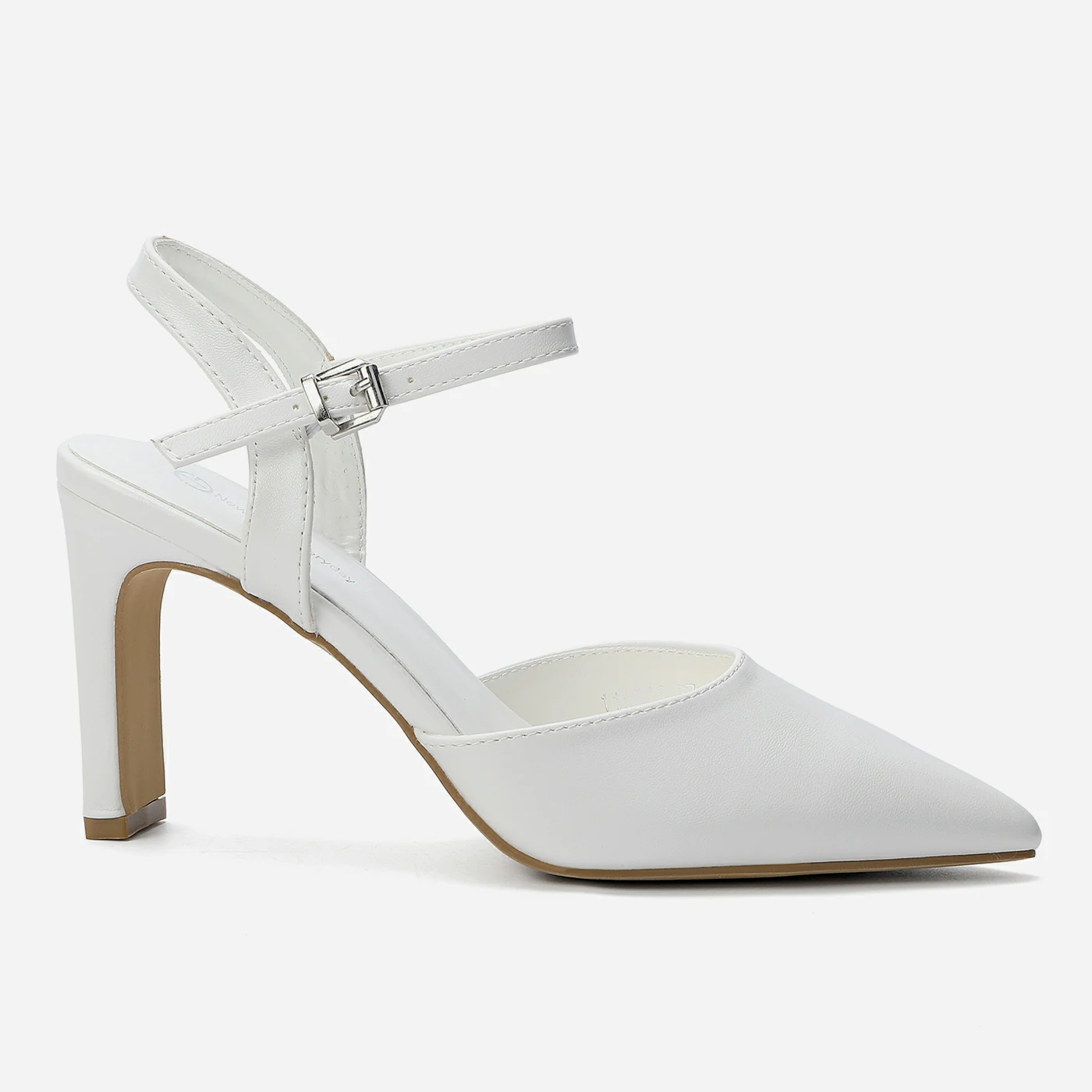 נעל עקב לבן 36