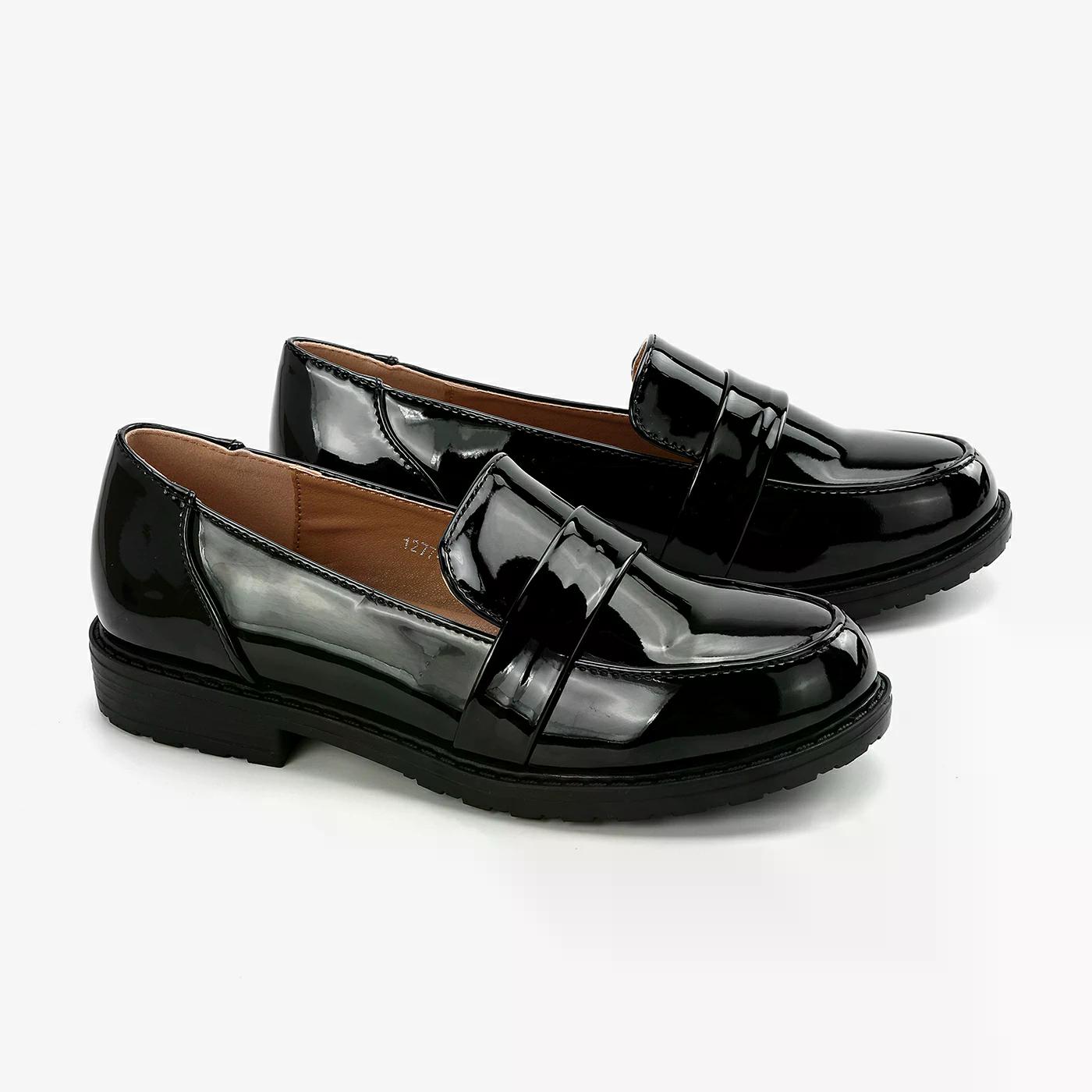 נעל שטוחה שחור 33