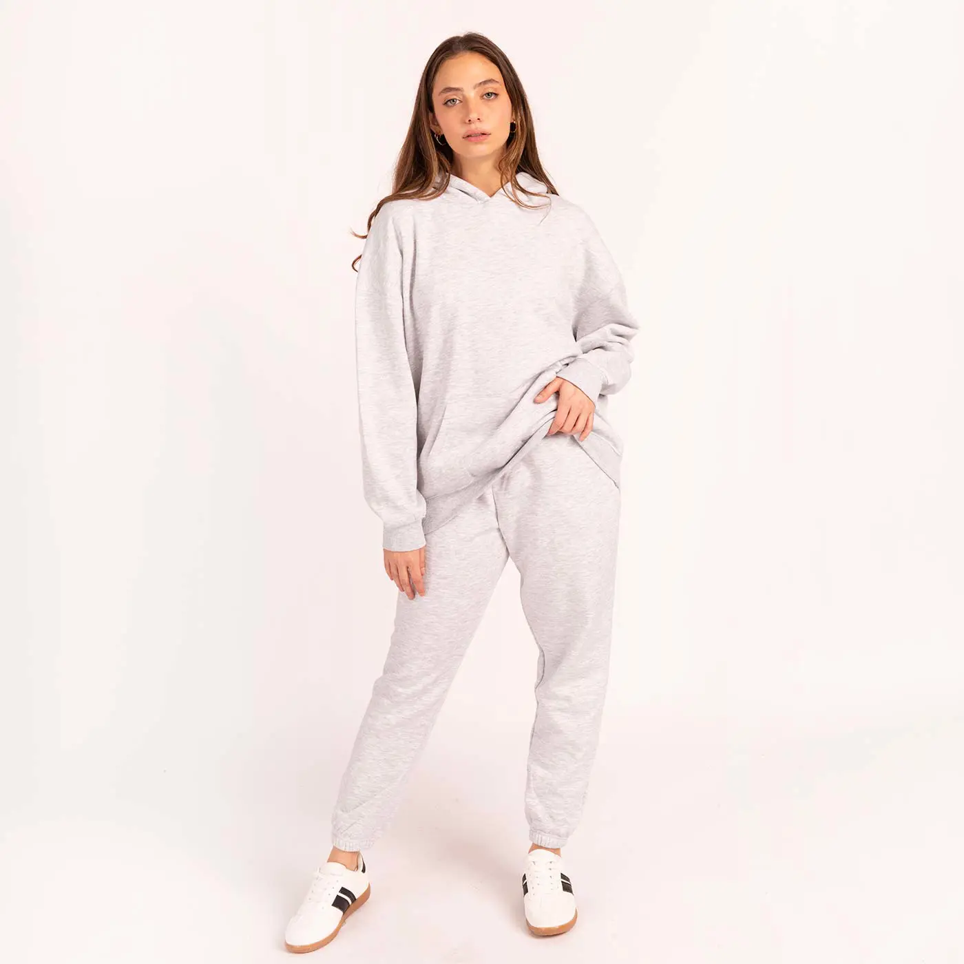 מכנסיים וחצאיות אפור מלאנג M