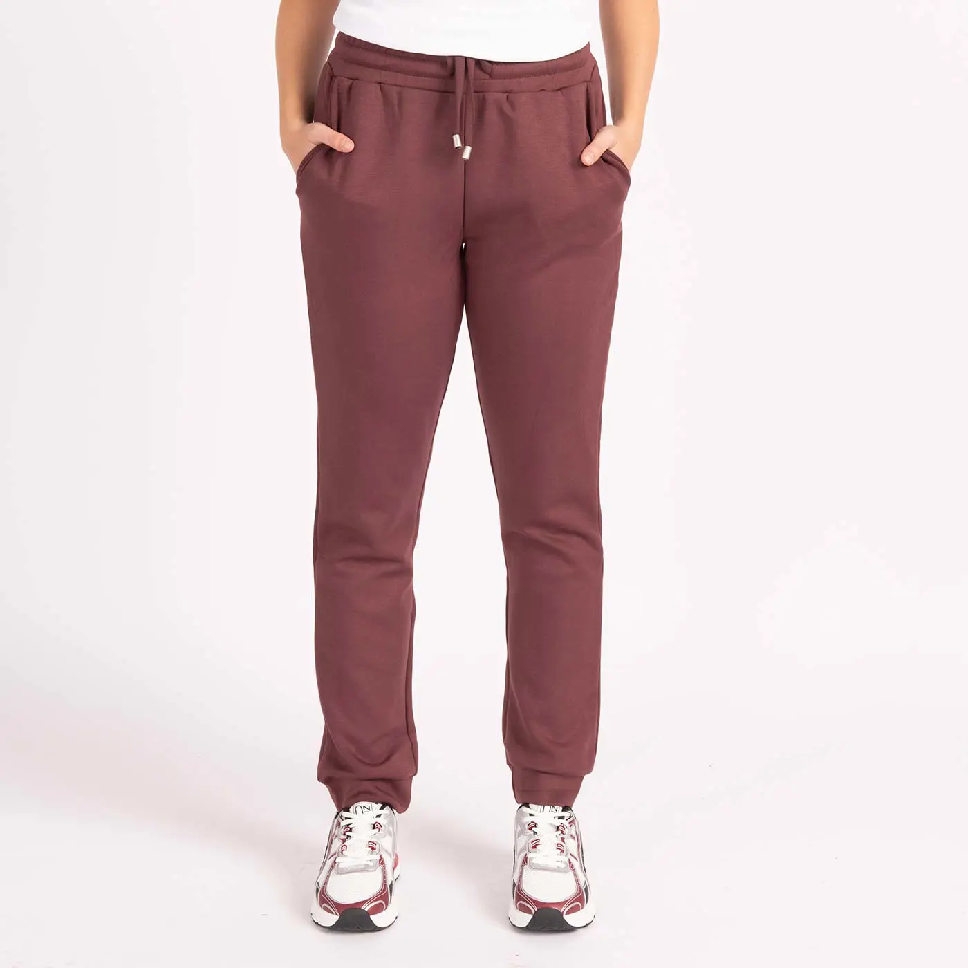 מכנסיים וחצאיות בורדו L