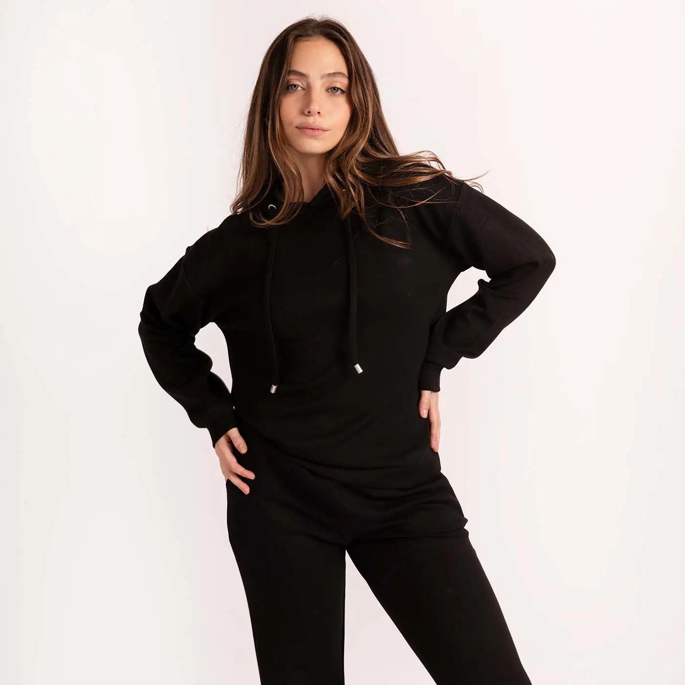 סווטשירטים וקפוצ'ונים שחור S