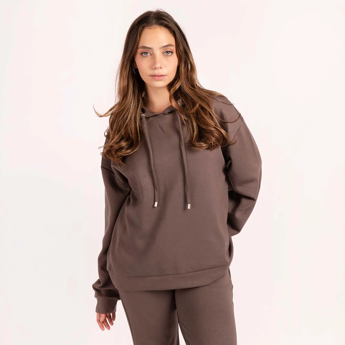 סווטשירטים וקפוצ'ונים חום L