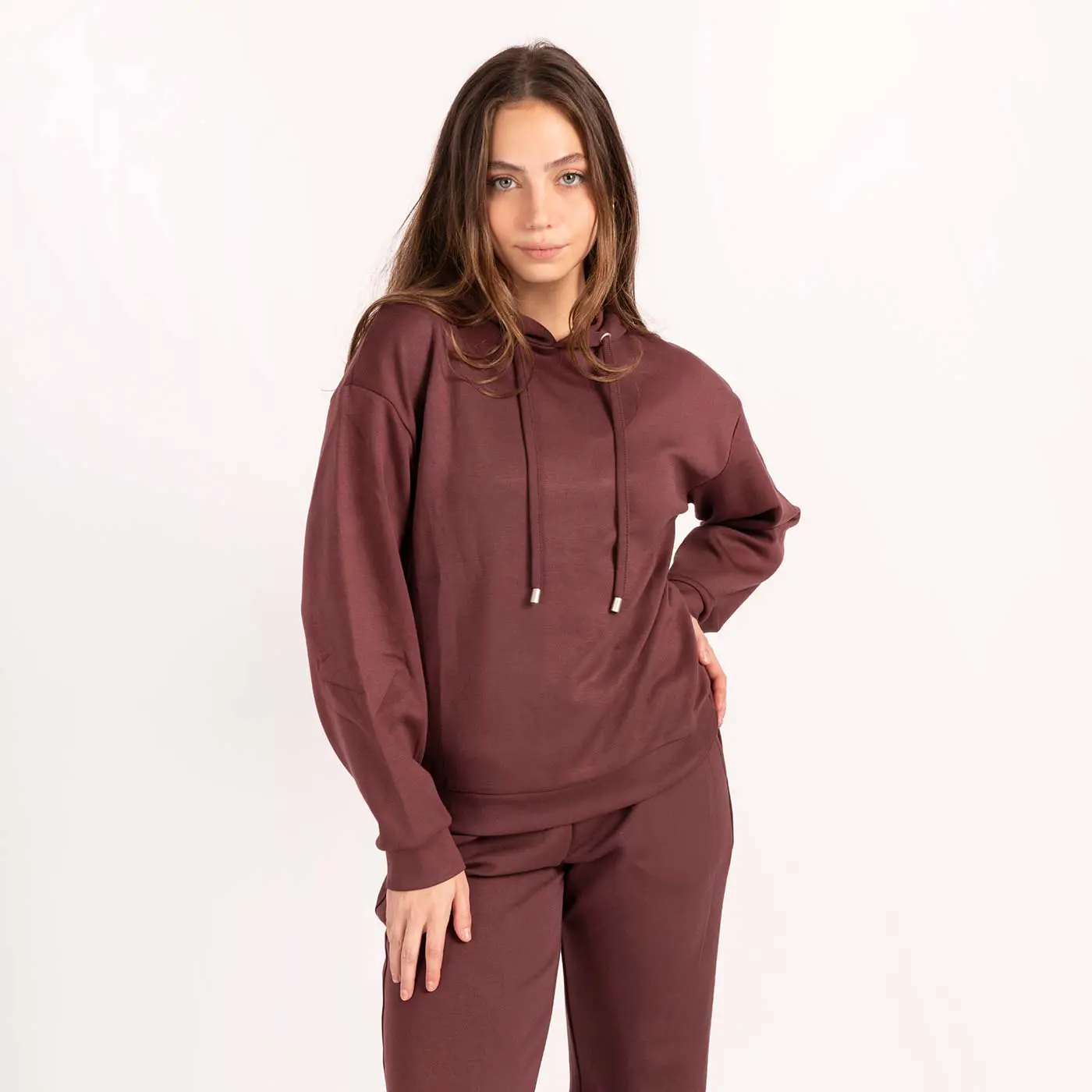 סווטשירטים וקפוצ'ונים בורדו S