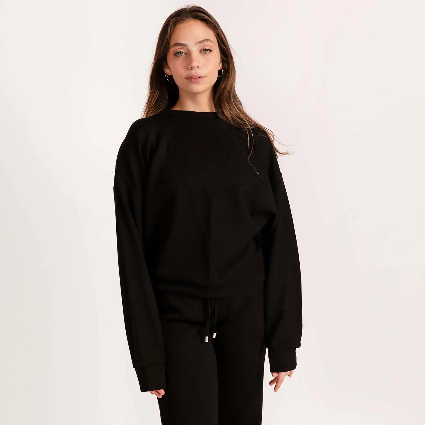 סווטשירטים וקפוצ'ונים שחור XL