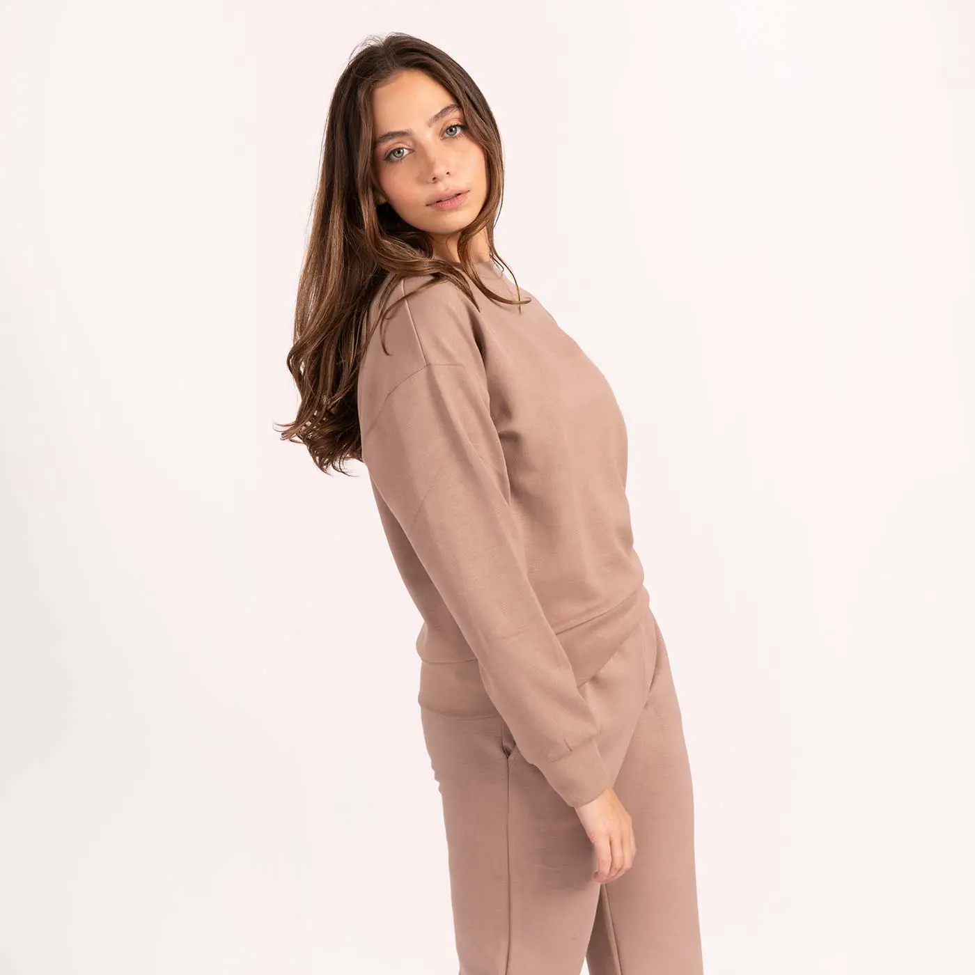 סווטשירטים וקפוצ'ונים חאקי L