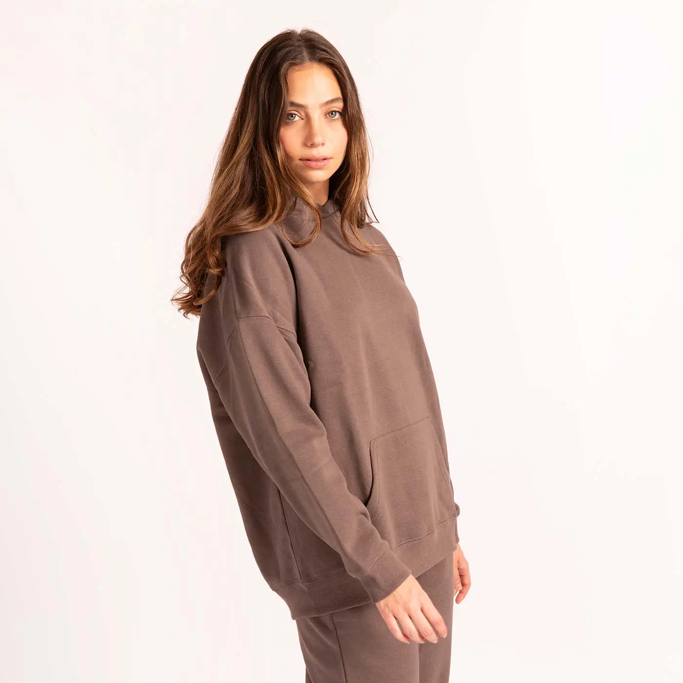 סווטשירטים וקפוצ'ונים חום S