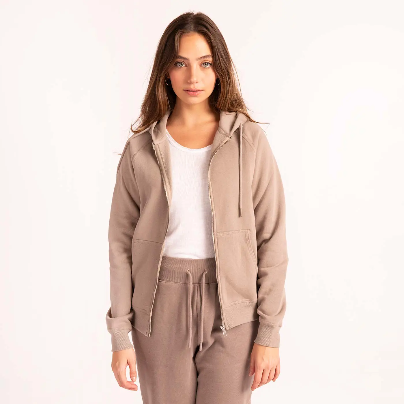 סווטשירטים וקפוצ'ונים חאקי L