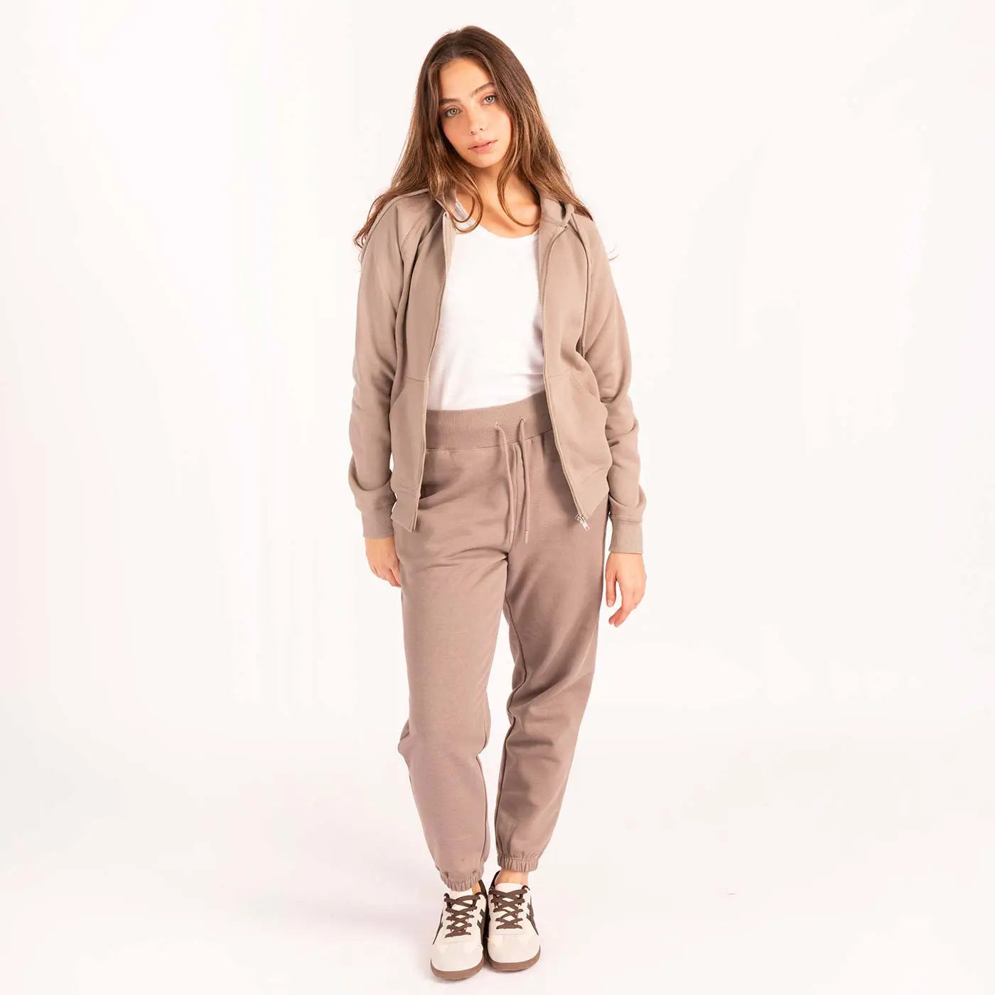 סווטשירטים וקפוצ'ונים חאקי L