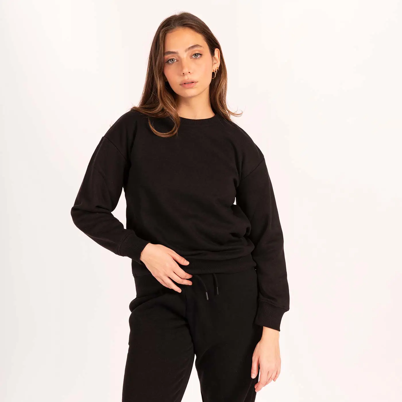 סווטשירטים וקפוצ'ונים שחור XL