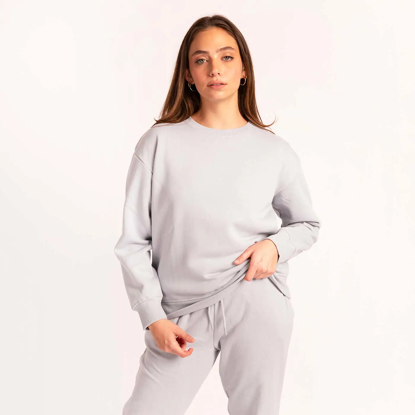 סווטשירטים וקפוצ'ונים תכלת XL