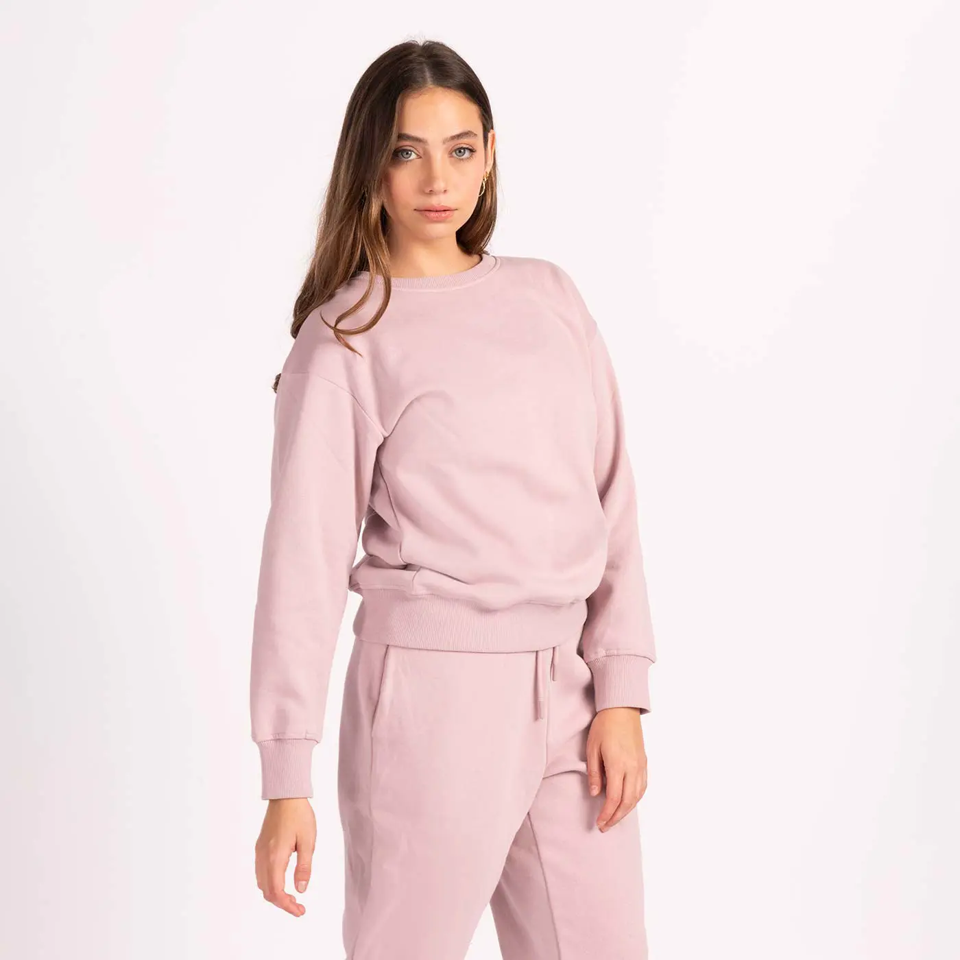 סווטשירטים וקפוצ'ונים ורוד עתיק M