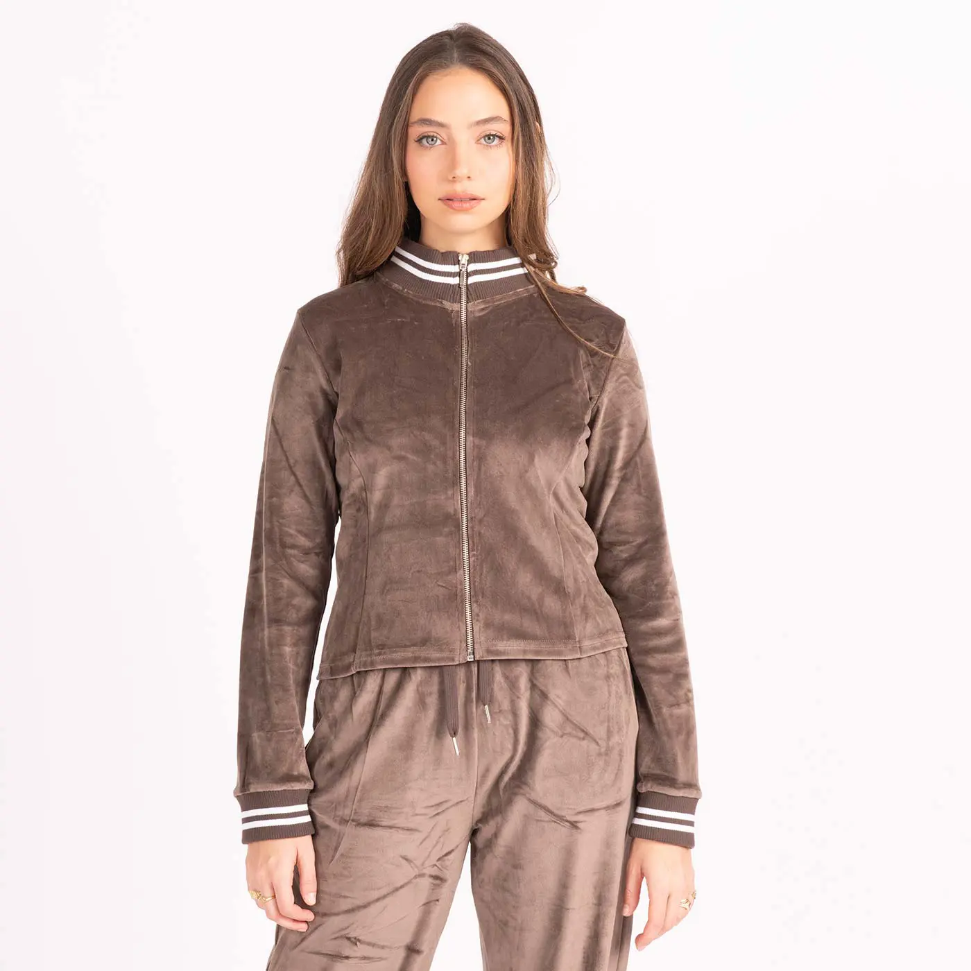 סווטשירטים וקפוצ'ונים חום S