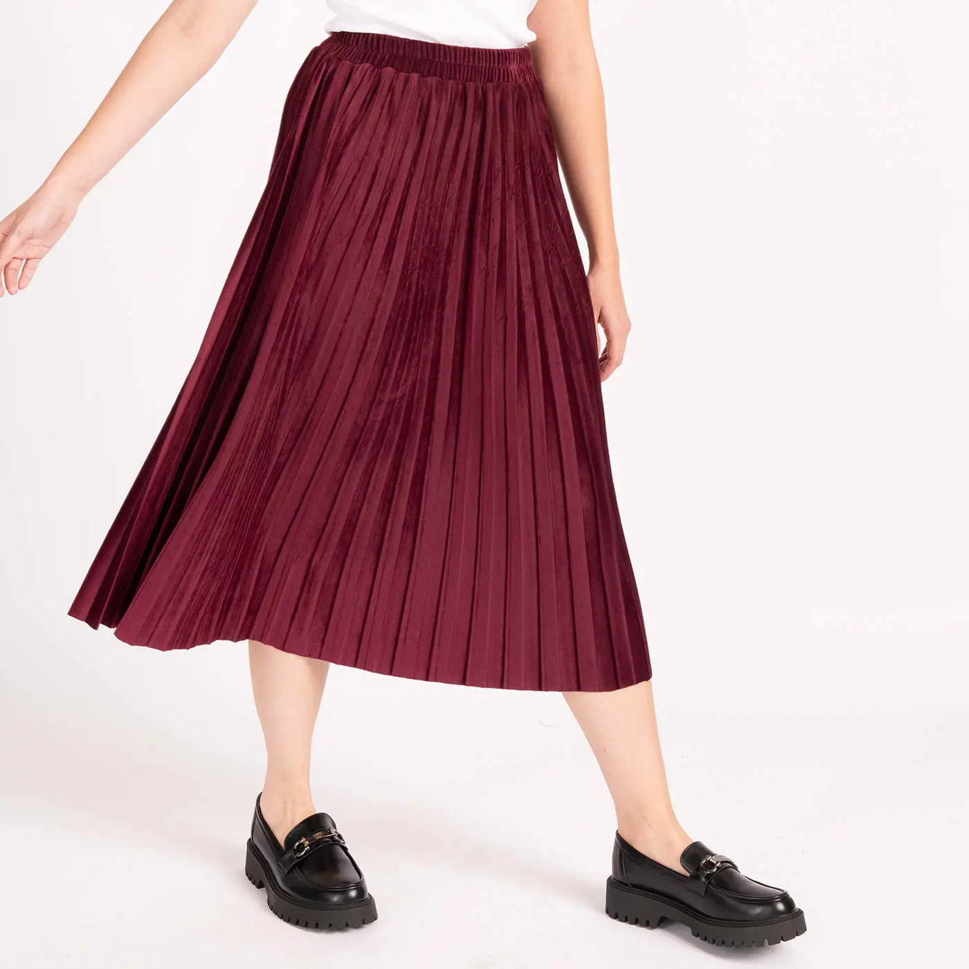 מכנסיים וחצאיות בורדו XL