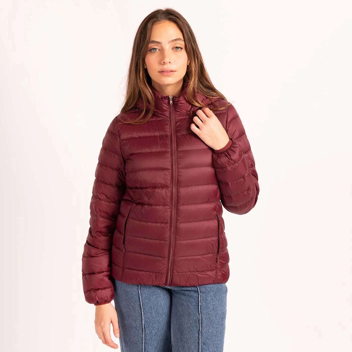 ג"קטים ומעילים בורדו L