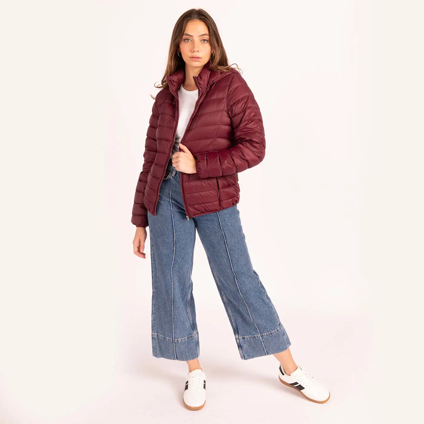 ג"קטים ומעילים בורדו L