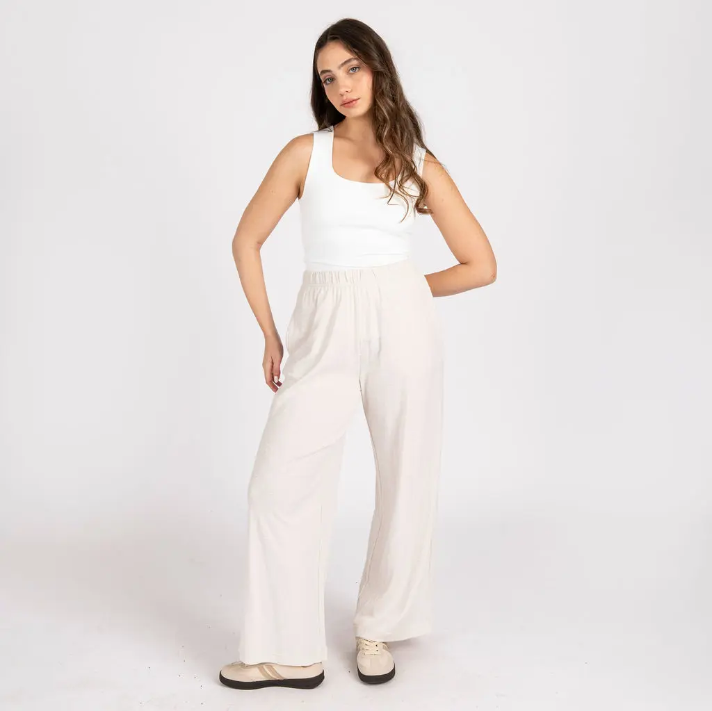 מכנסיים וחצאיות קרם M