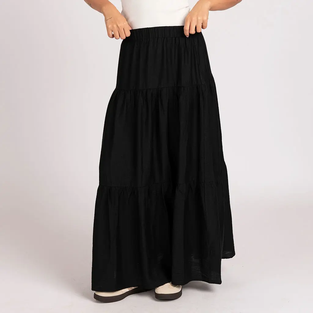 מכנסיים וחצאיות שחור XL