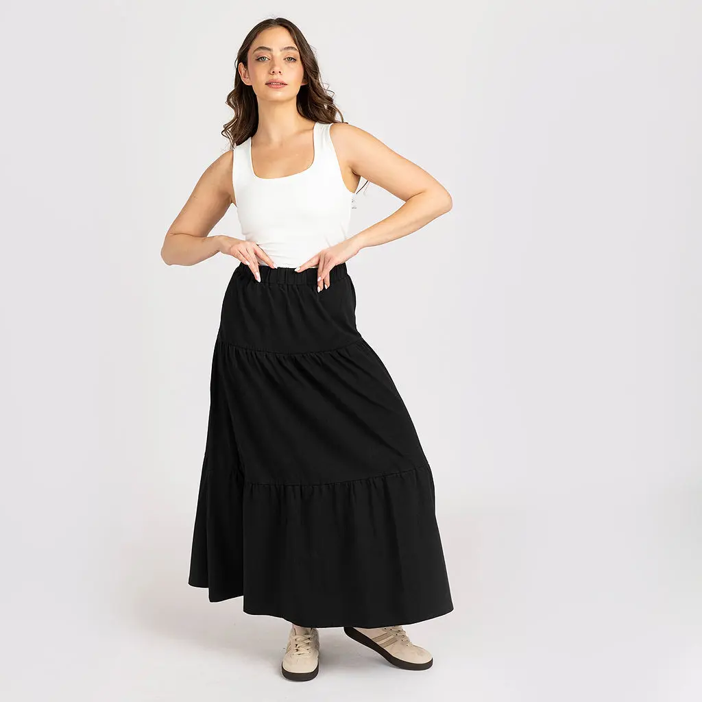 מכנסיים וחצאיות שחור S