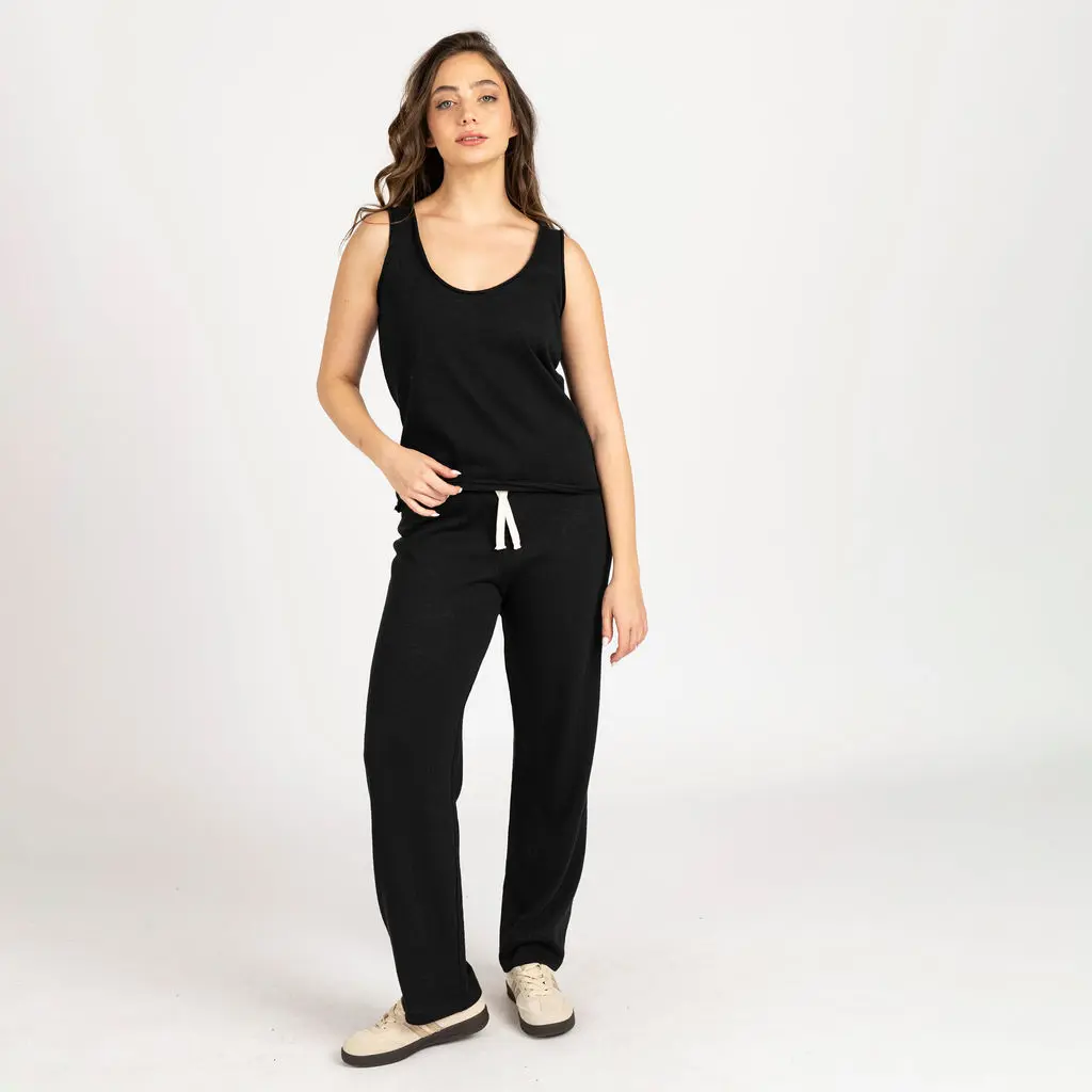 מכנסיים וחצאיות שחור L