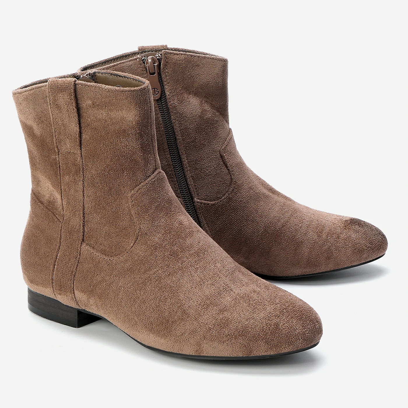 מגפון שטוח חום 38