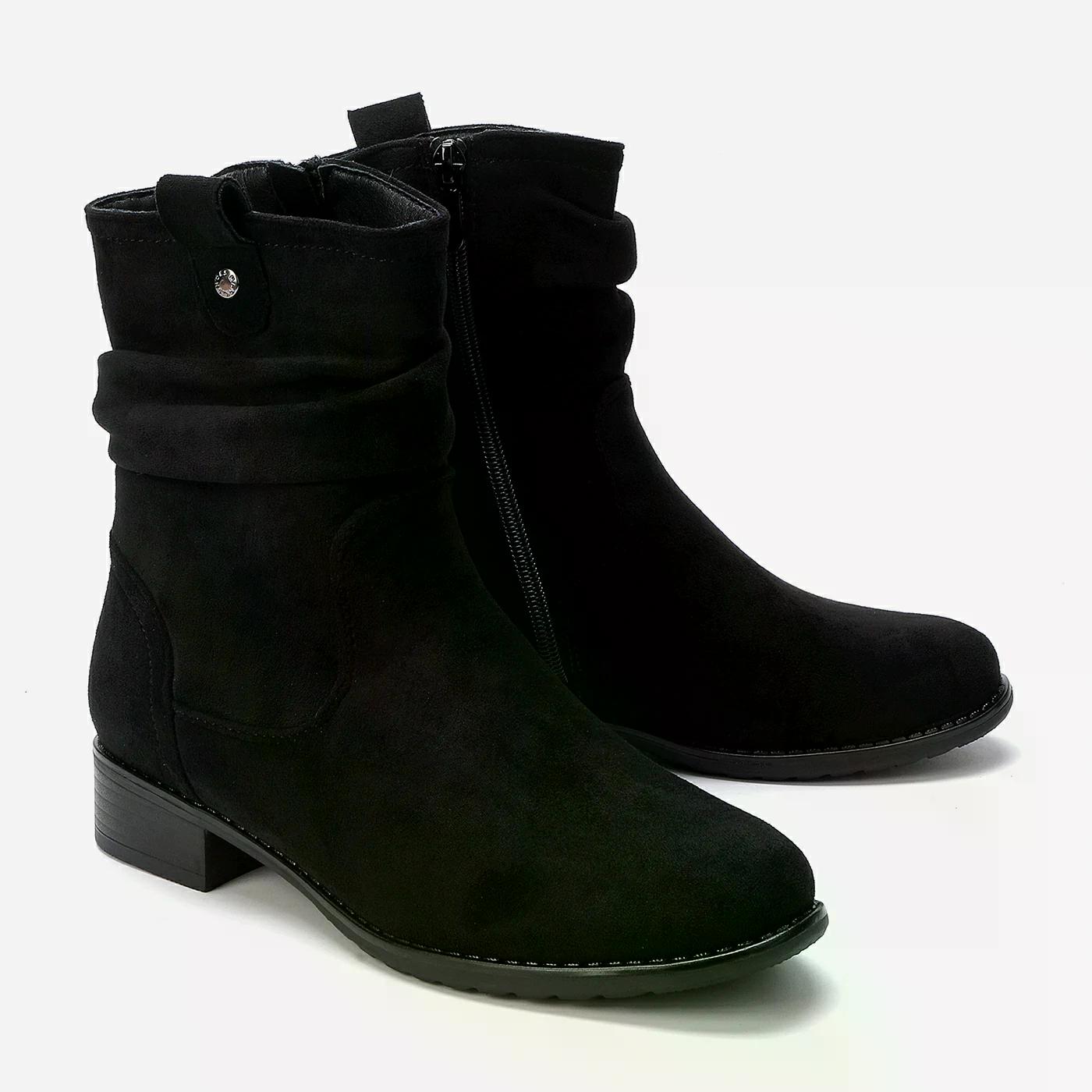 מגפון שטוח שחור 40