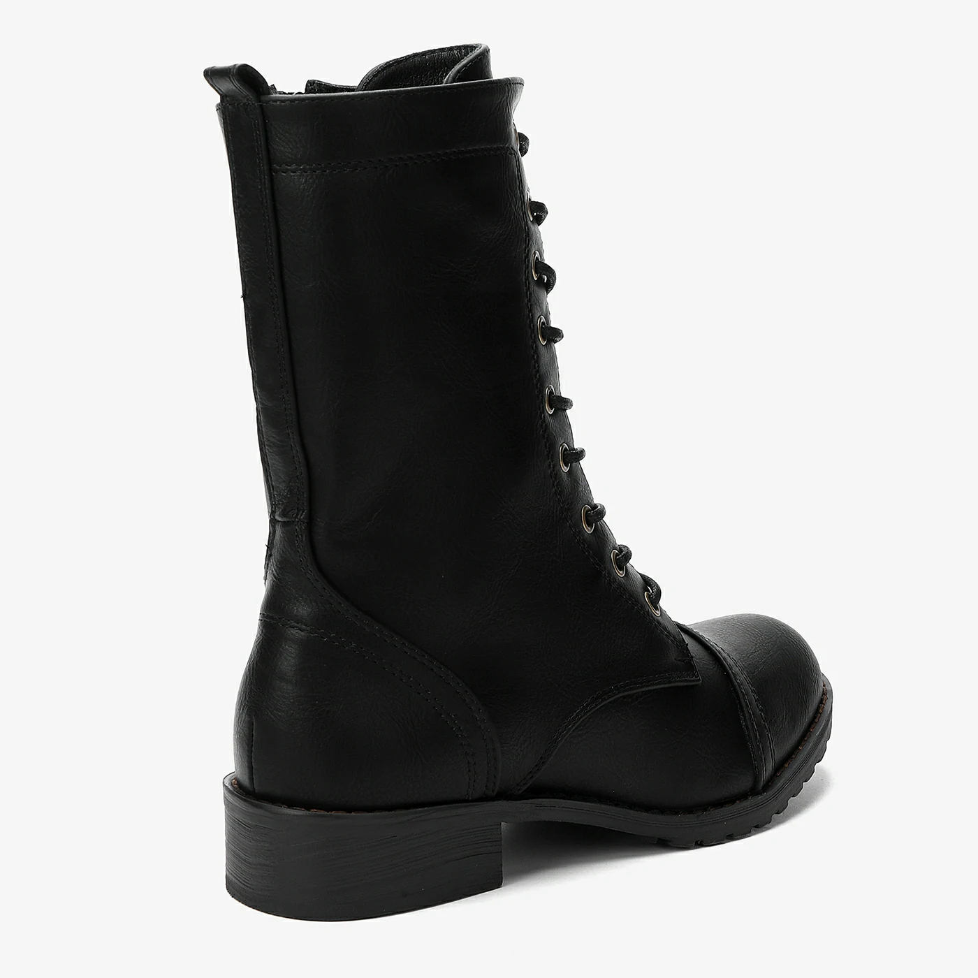 מגף שטוח שחור 40