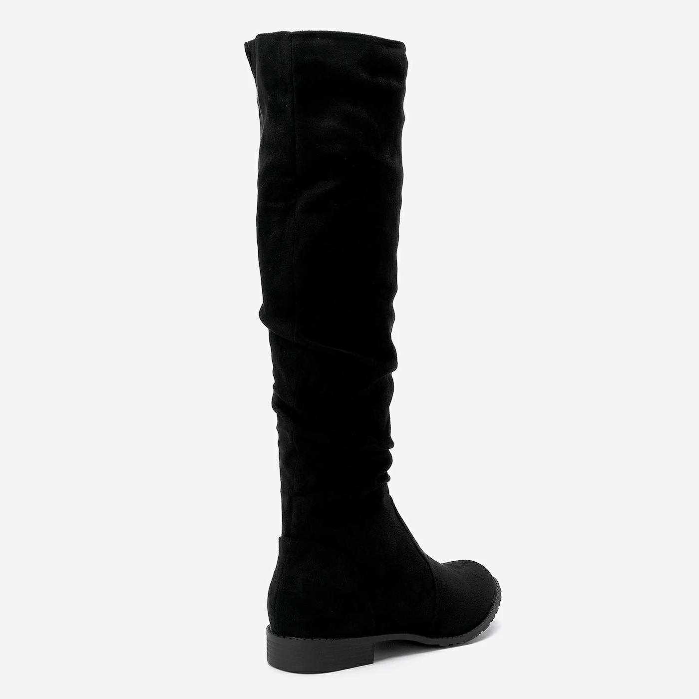 מגף שטוח שחור 40