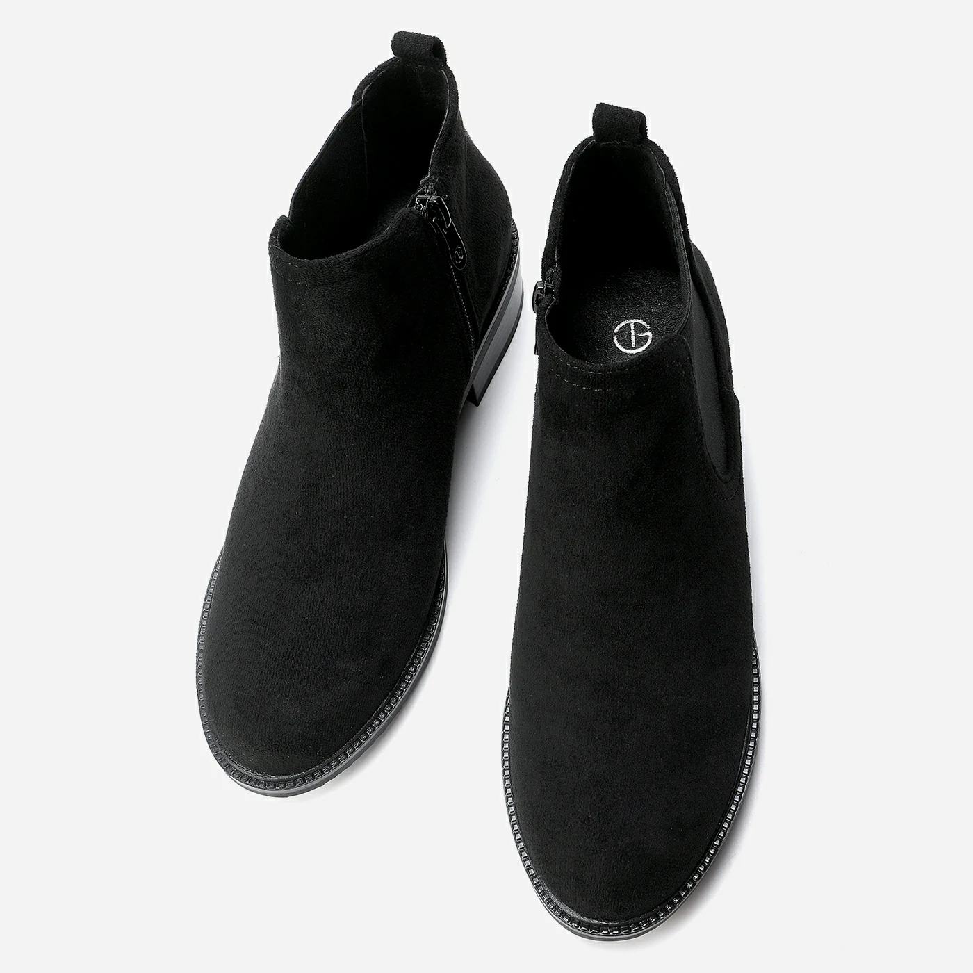 מגפון שטוח שחור 36