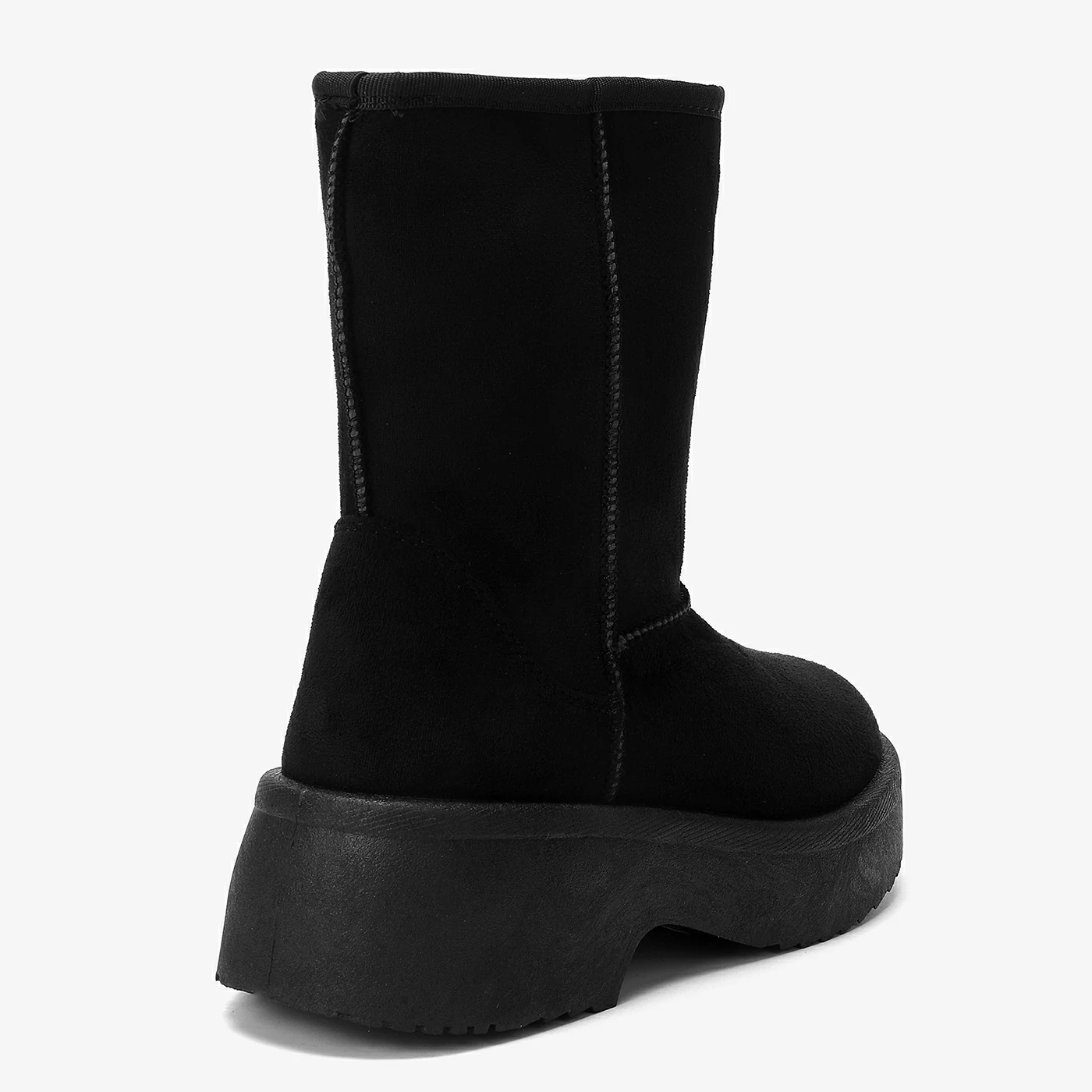 מגף עקב שחור 36