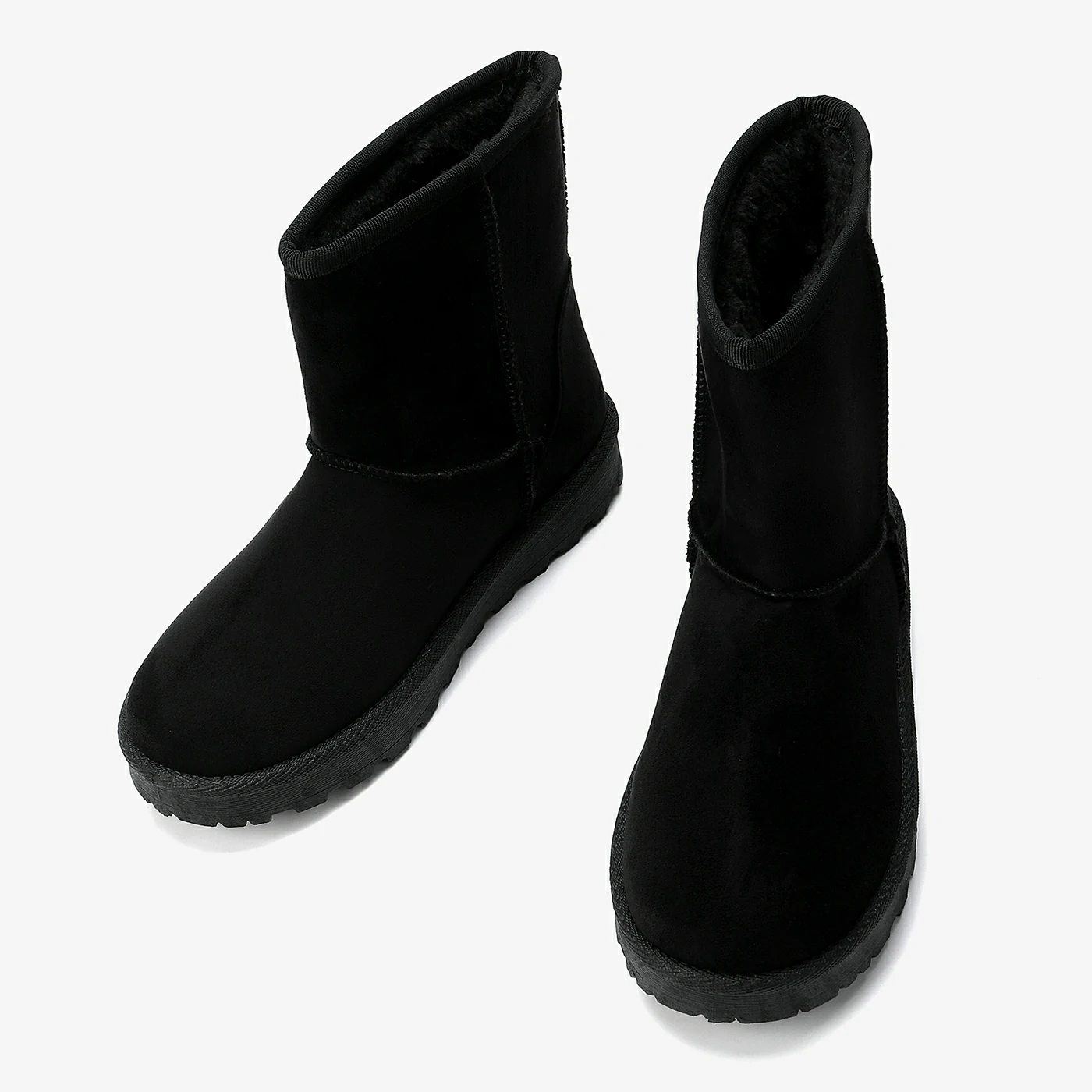 מגף שטוח שחור 37