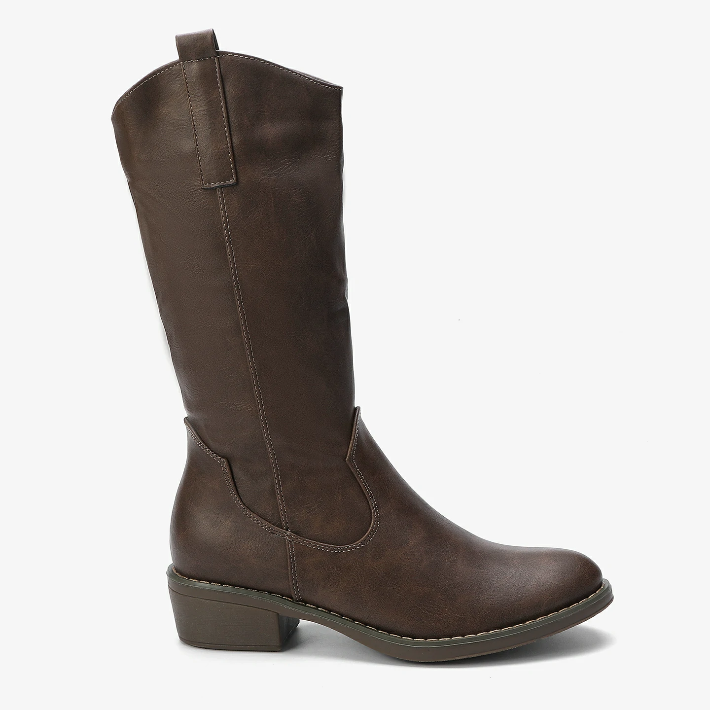 מגף עקב קפה 36