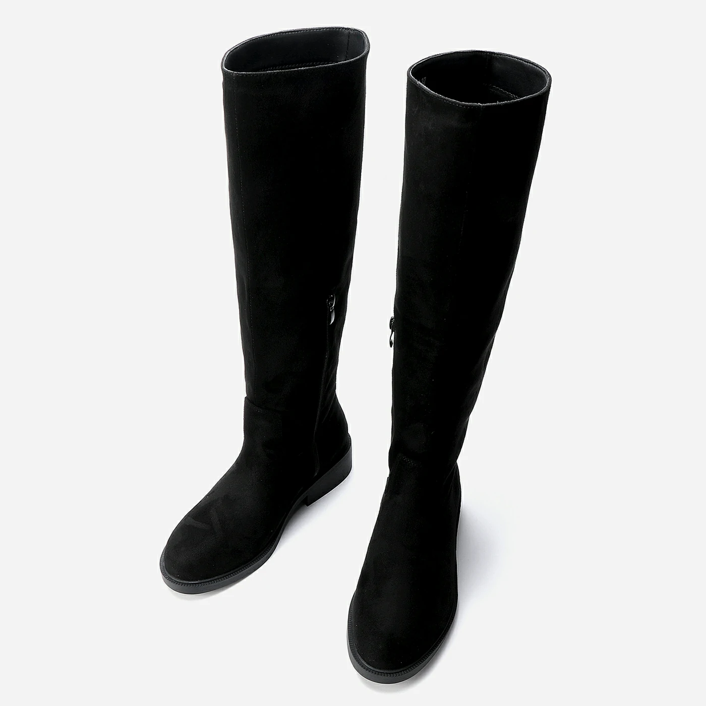 מגף עקב שחור 37