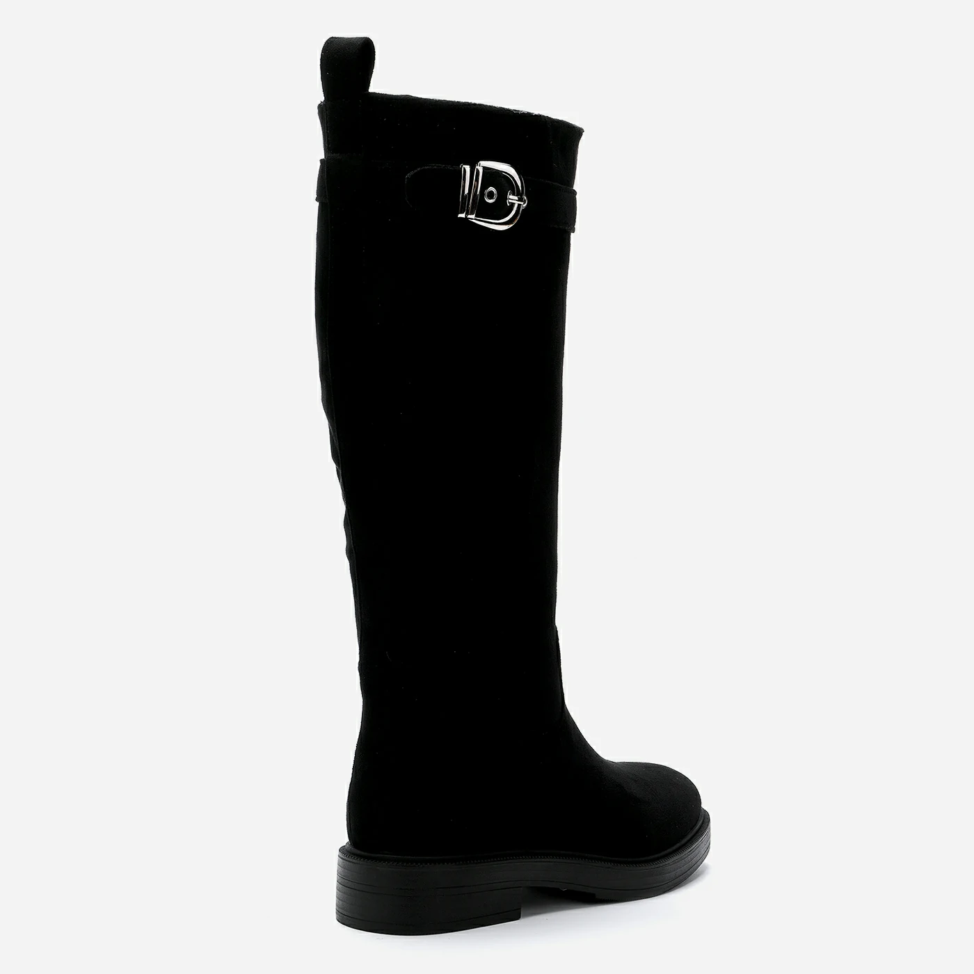 מגף עקב שחור 38