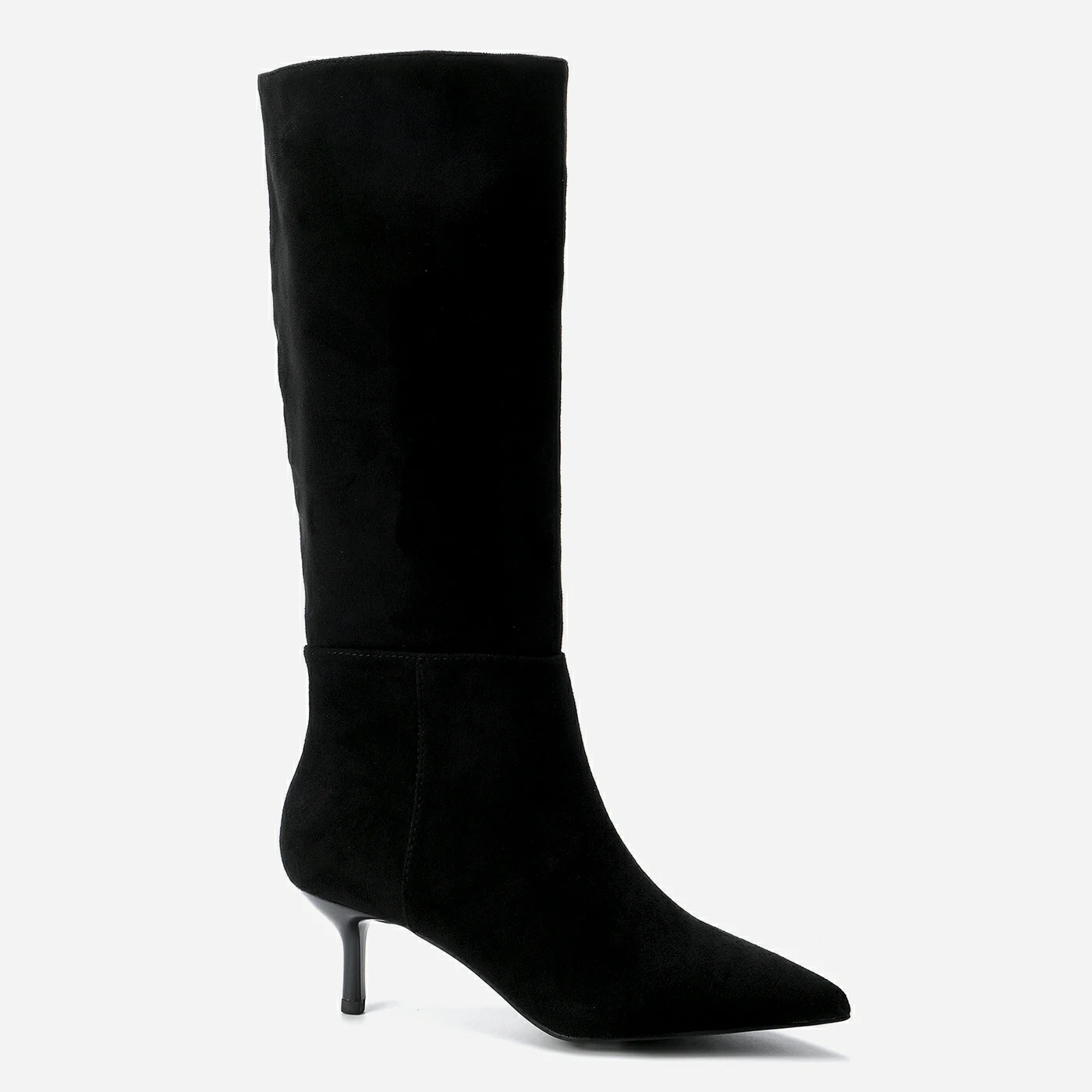 מגף עקב שחור 40