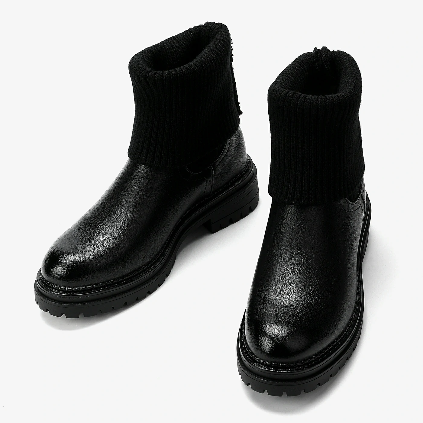 מגפון שטוח שחור 36