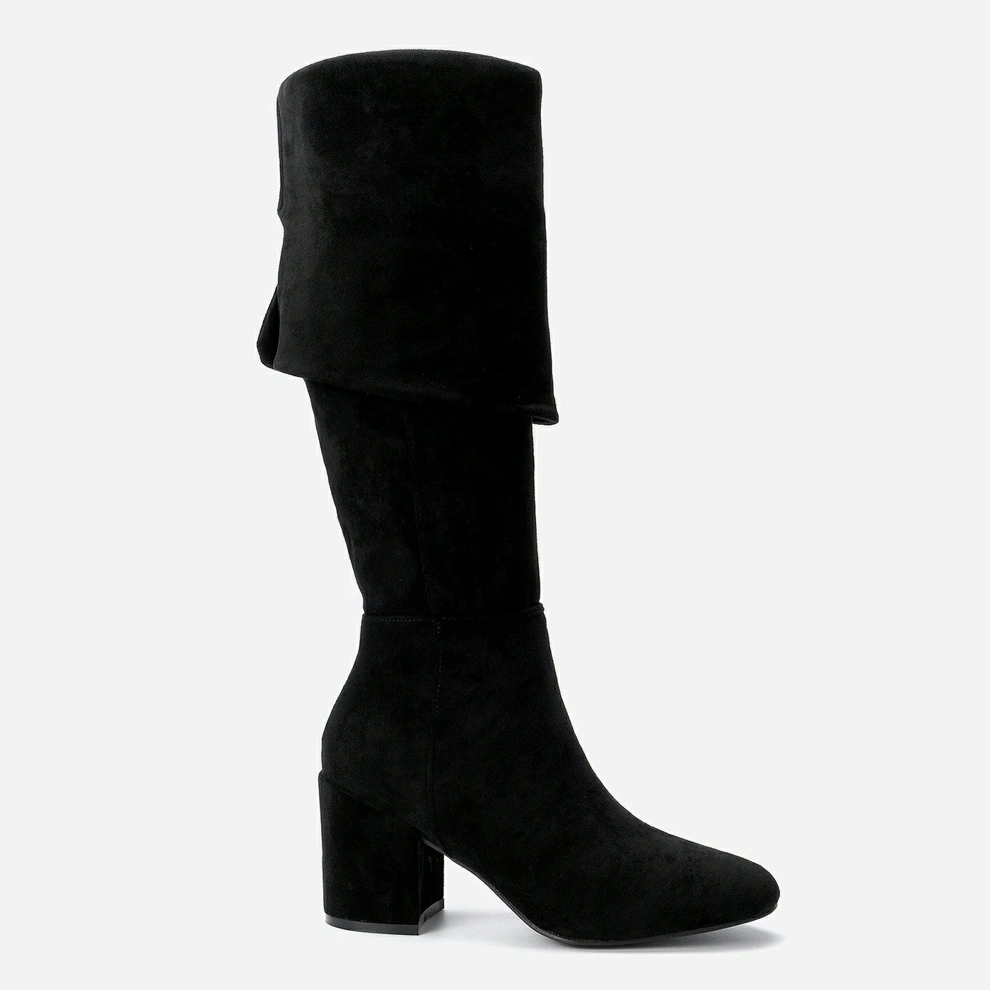 מגף עקב שחור 37