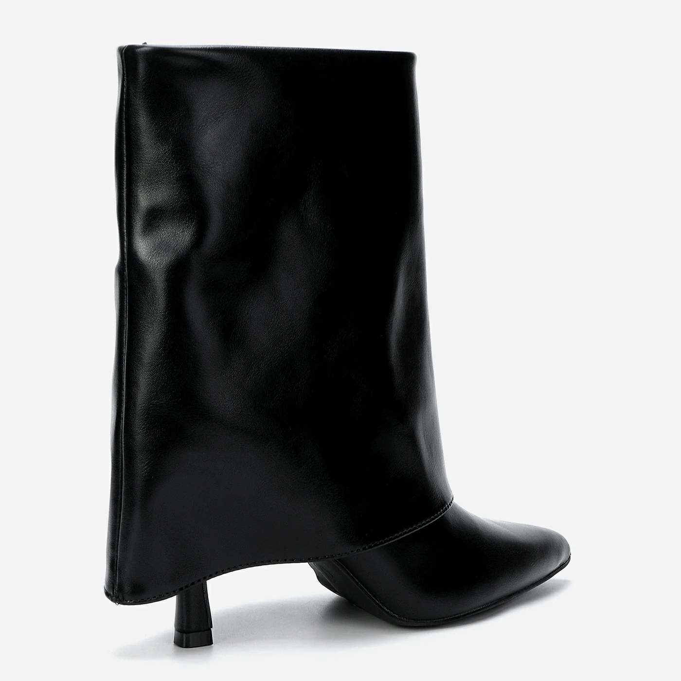 מגף עקב שחור 36