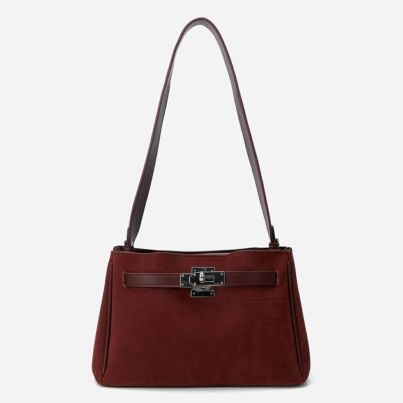 נשים - תיק קטן בורדו 00