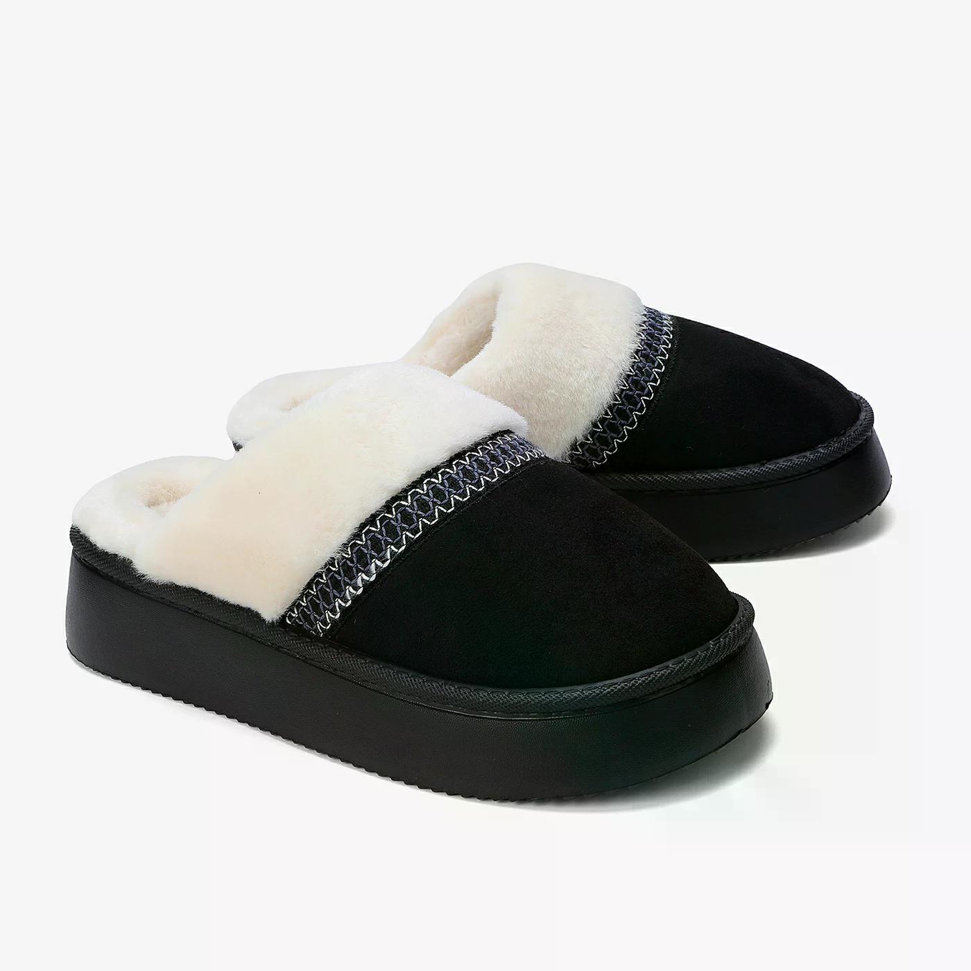 נעלי בית שחור 36