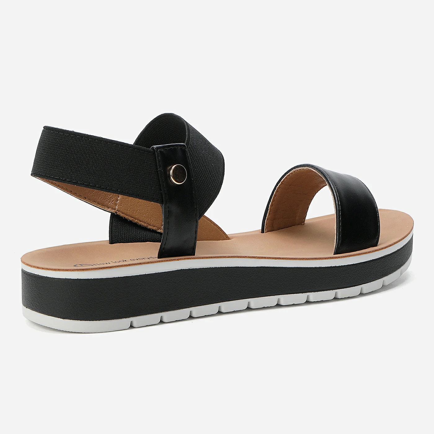 סנדל פלטפורמה שחור 40