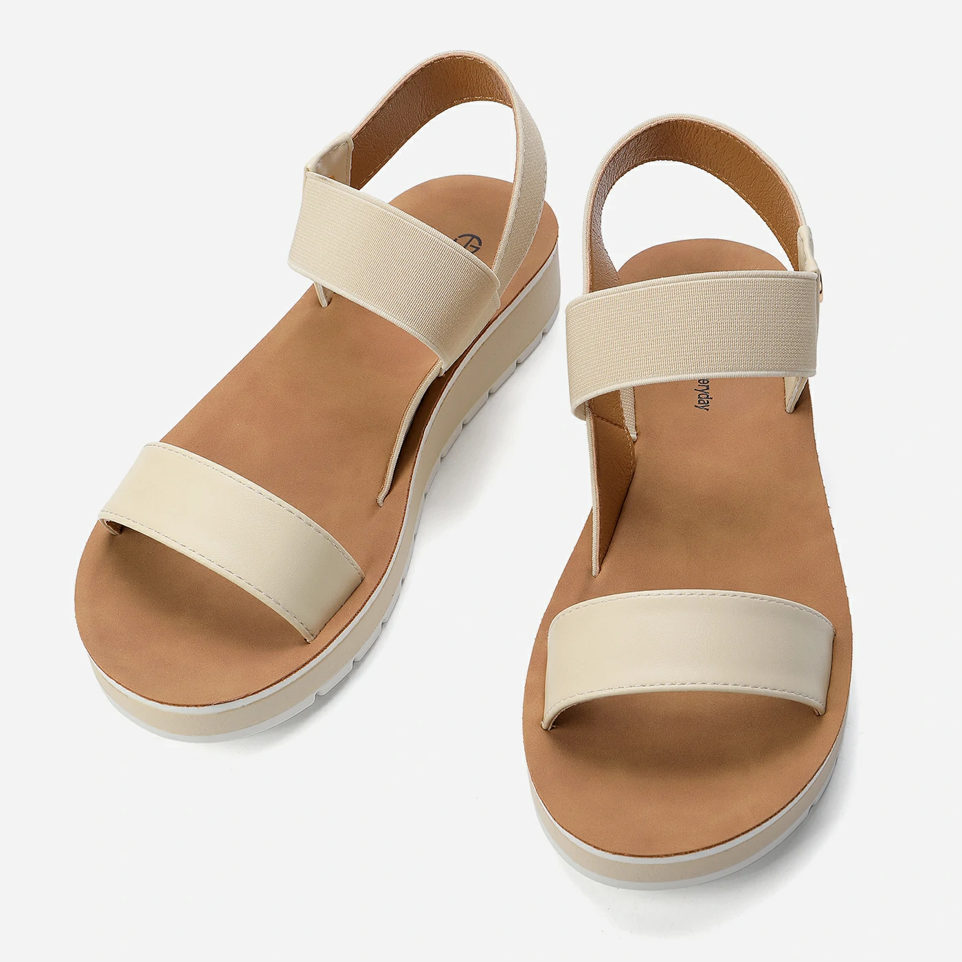 סנדל פלטפורמה בז 41