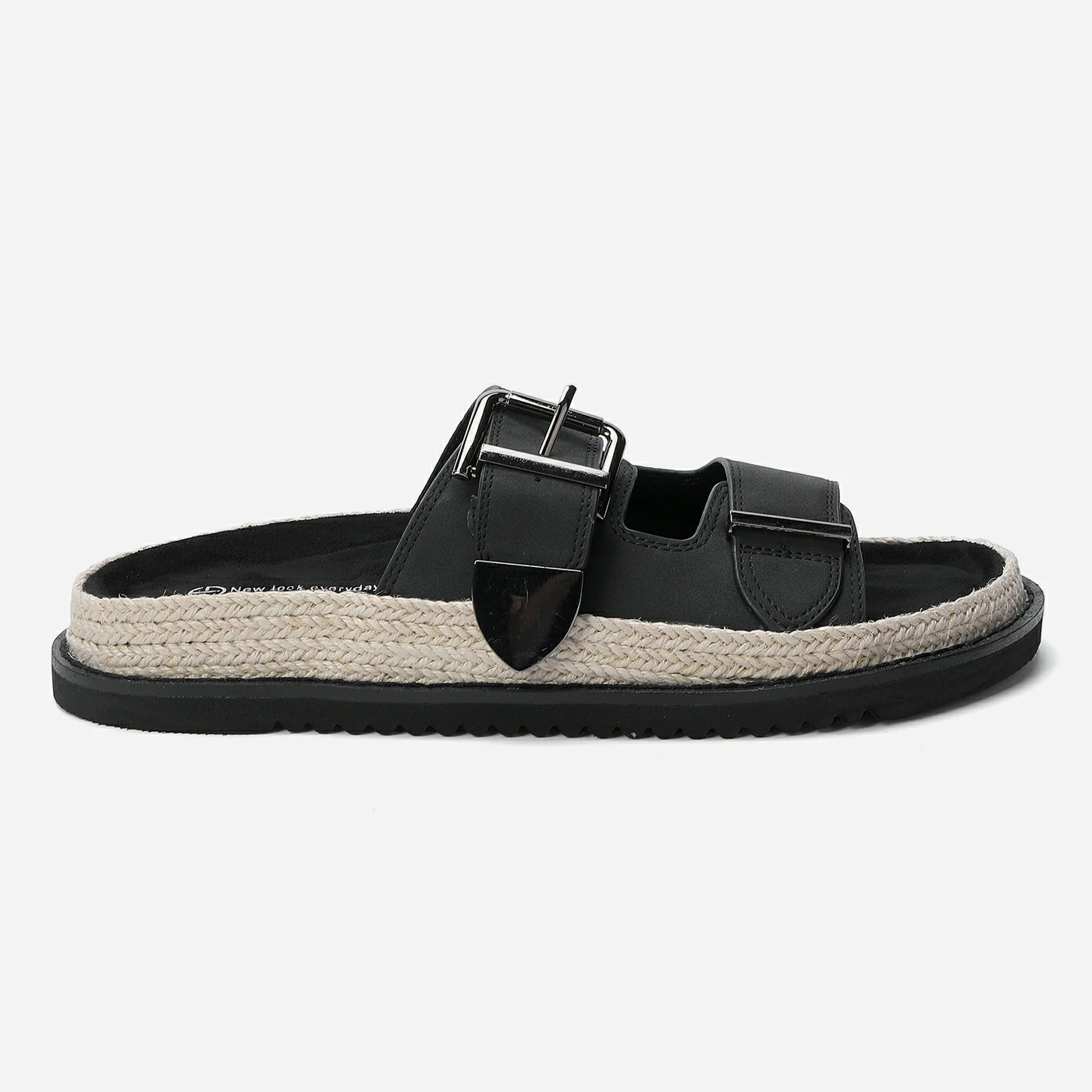 כפכף שטוח שחור 40