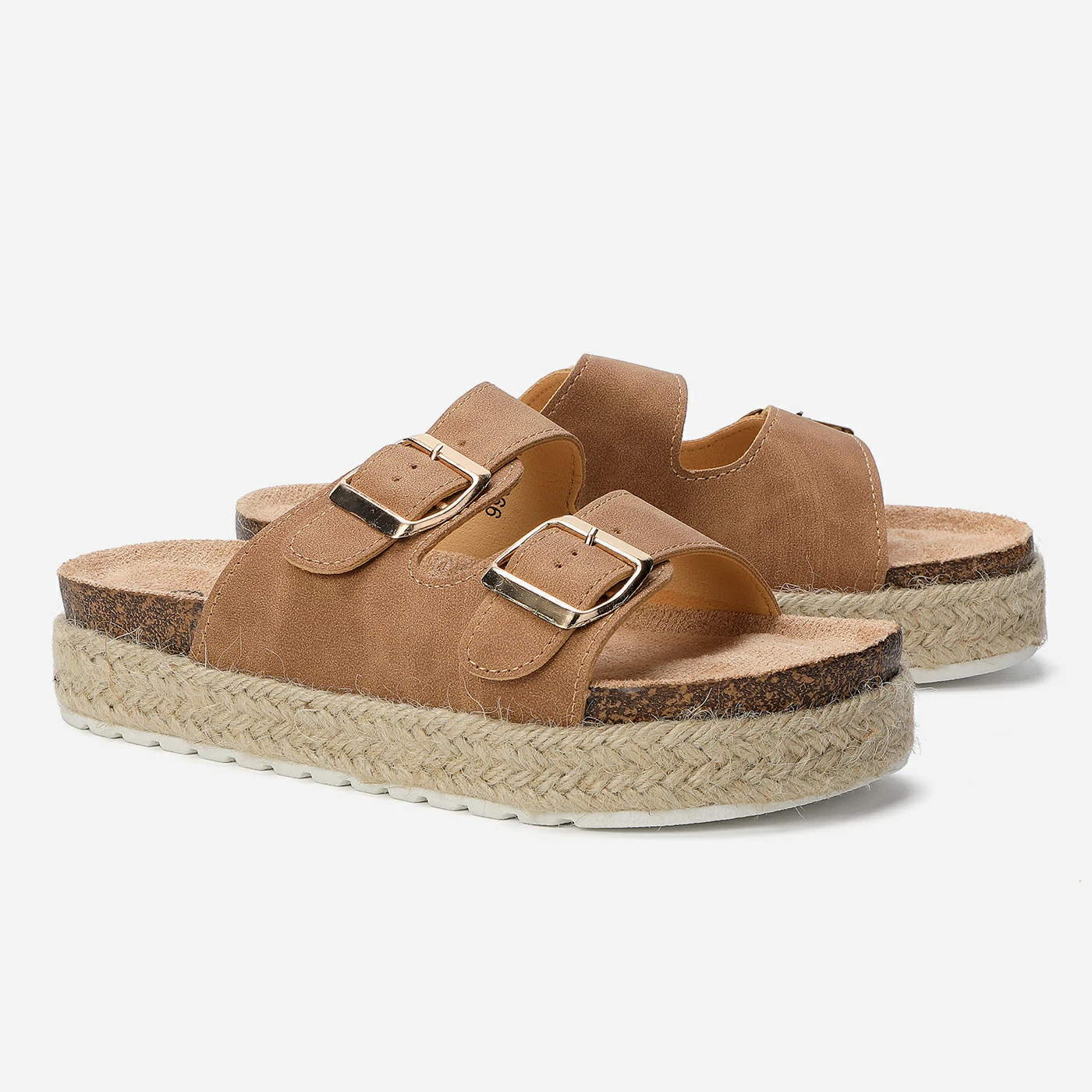 כפכף פלטפורמה כאמל 40