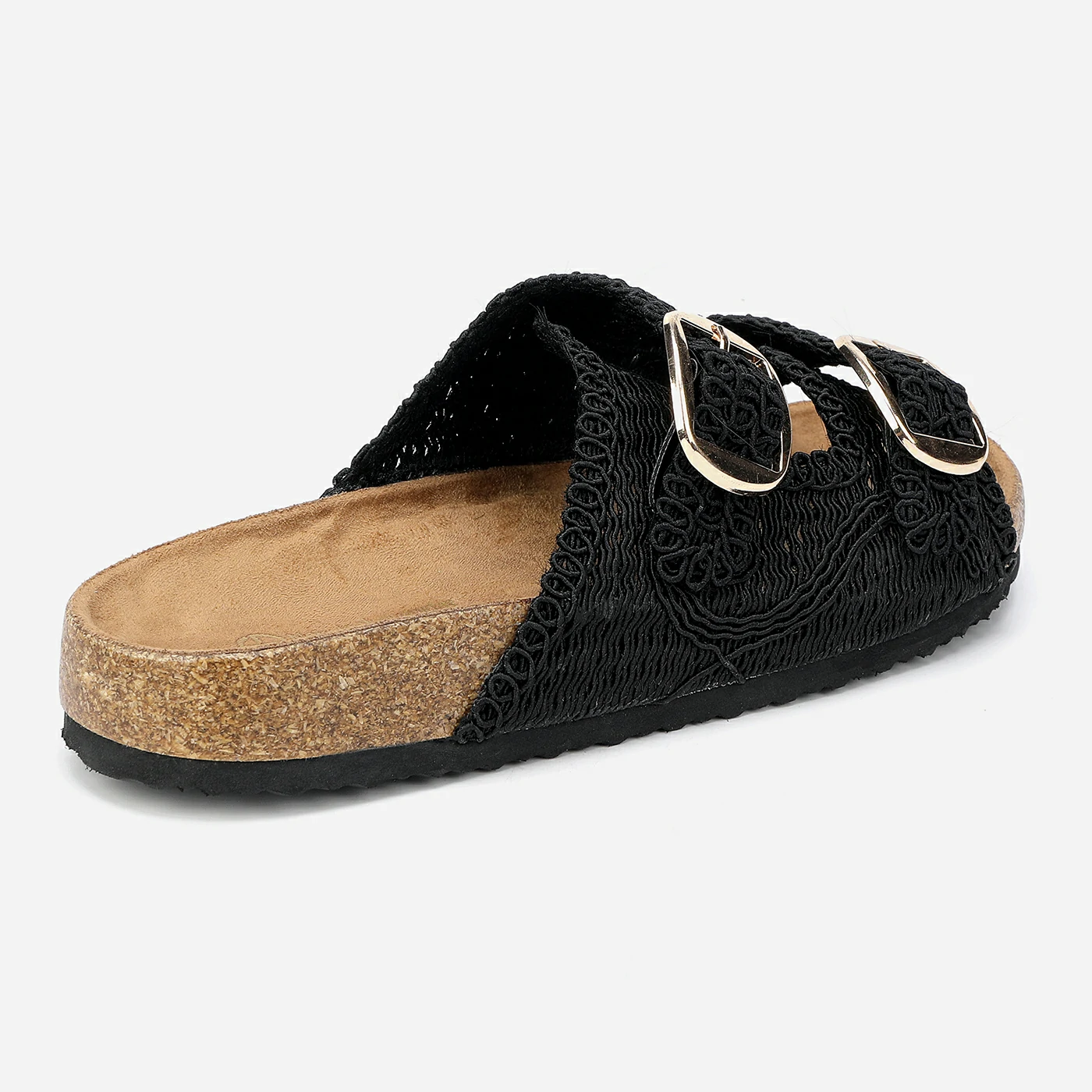 כפכף שטוח שחור 41